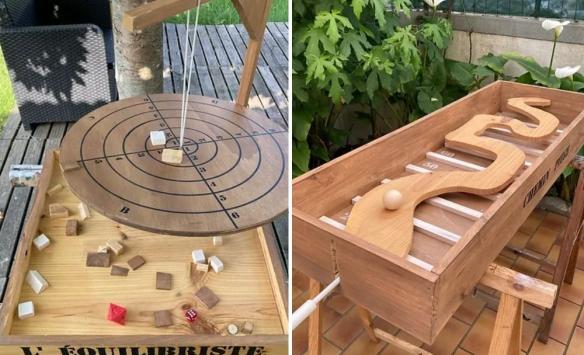 Après-midi loisirs : défis et jeux géants en bois