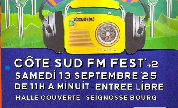 Affiche Cote sud FM Fest