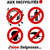 Campagne d'affichage contre les incivilités