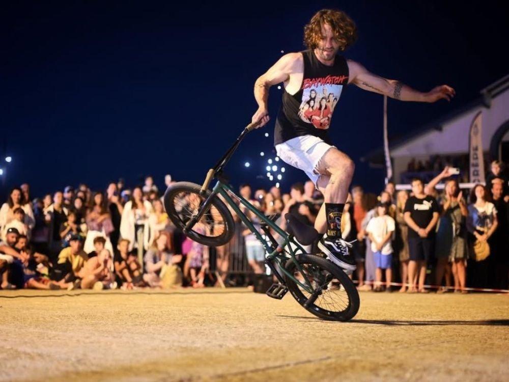 Compétition de BMX