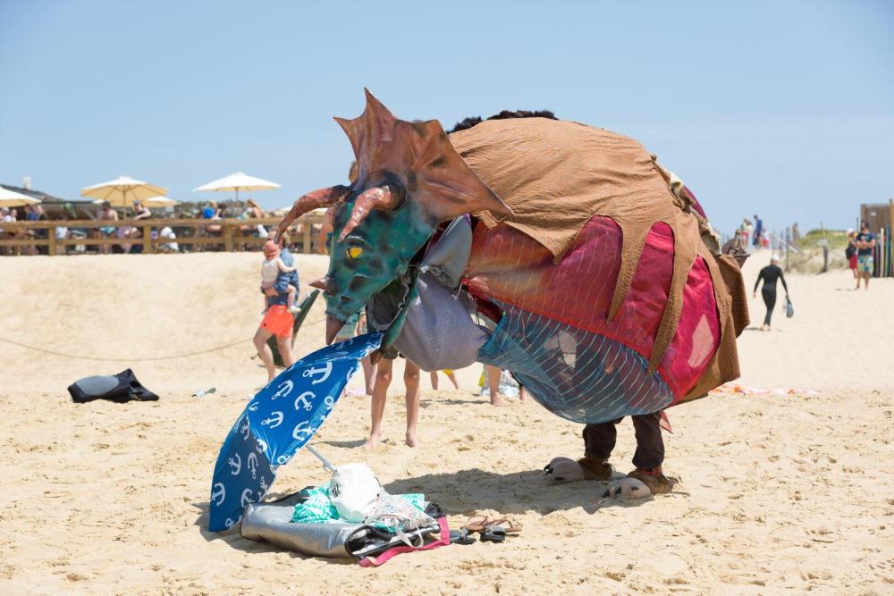 Le Triselectops aime sa plage